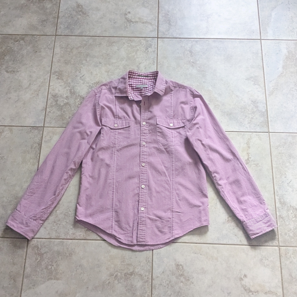 Ted Baker Plaid Button Down